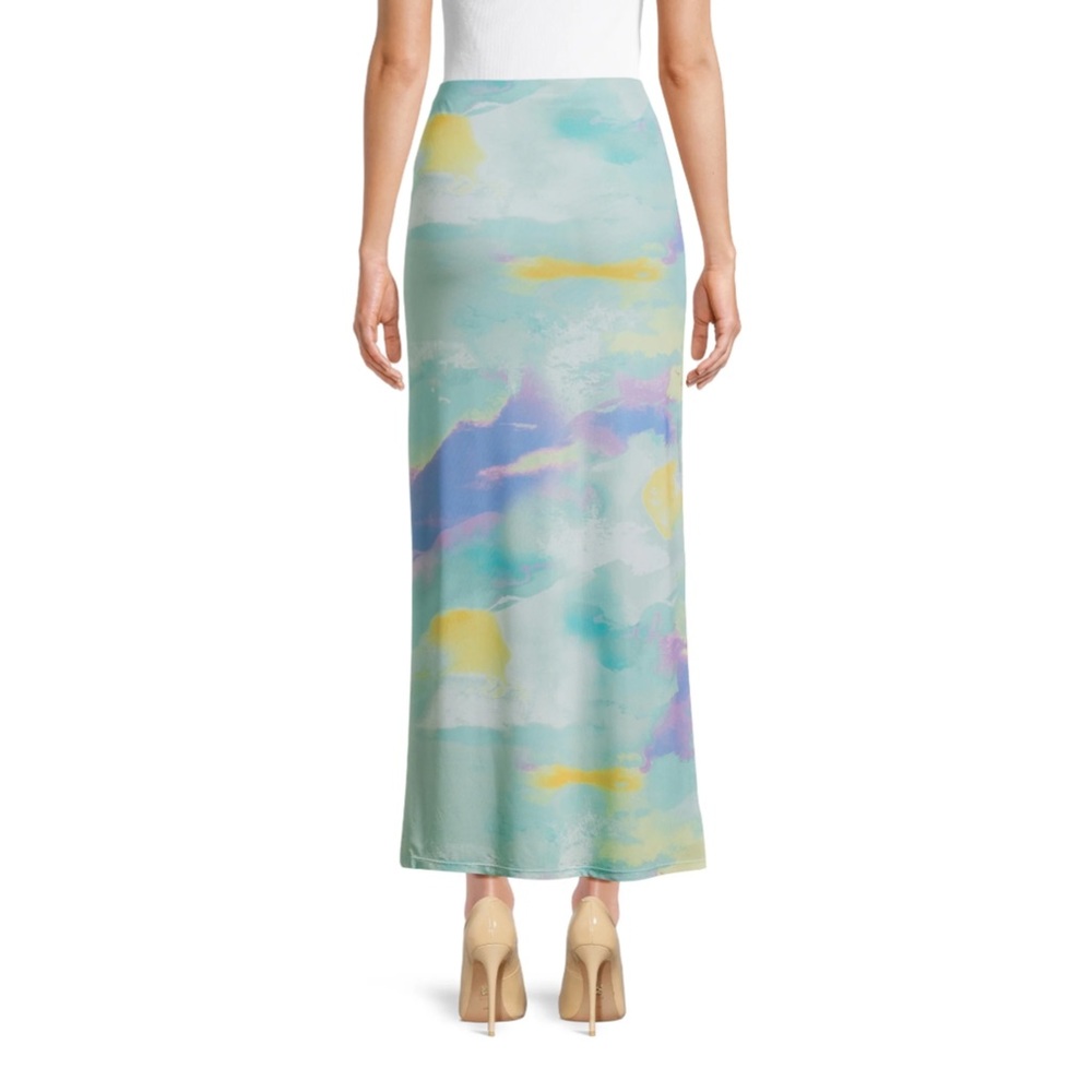 🆕 No Boundaries Juniors Mesh Maxi Skirt (Size L) - Picture 2 of 5